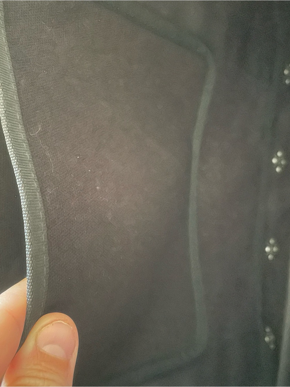 Vans Studded Pergs Tote Bag Canvas Shoulder Bag Black, Rare - Picture 5 of 9